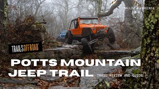Virginia's Potts Mountain Jeep Trail