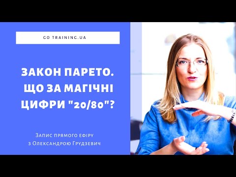 Закон Парето – Що за магічні цифри “20/80” – Як використовувати закон Парето в інвестиціях