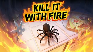 First Contact | Kill It With Fire | 100% Walkthrough (#98) "1/12" (No Commentary)