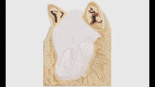 Wolf Embroidery Design | Animal Digitize Design | DigitEMB