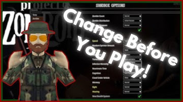 Best Settings for New Players | Project Zomboid Build 42 | PZ