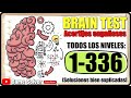 𝐁𝐑𝐀𝐈𝐍 𝐓𝐄𝐒𝐓: Acertijos Engañosos || TODOS LOS NIVELES 1-336 [2021] NUEVO!!!