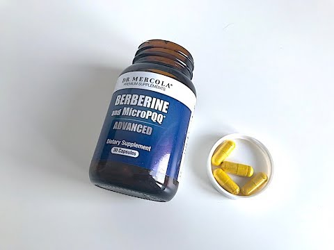 IHERB: Dr. Mercola, Berberine and MicroPQQ (Берберин) - Видео обзор