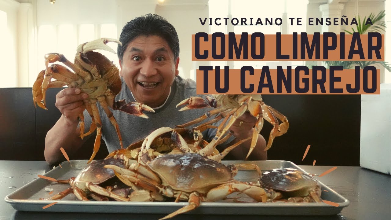 VICTORIANO TE ENSEÑA A COMO LIMPIAR TU CANGREJO 🦀
