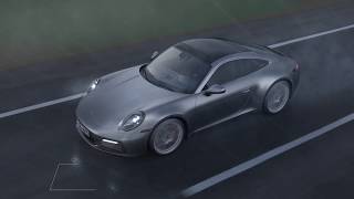 2020 Porsche 911 with Wet Mode