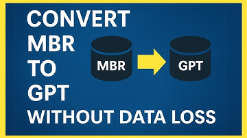 Convert MBR to GPT Without Data Loss (No Format Needed) | Windows 10/11 Tutorial 2025