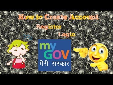 My gov....register, login and create account.....