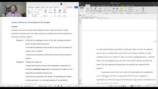 [Day 3 of 15] Chapter 4: Description of Sample