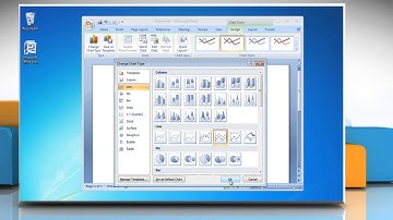 How to make a line graph in Microsoft® Word 2007