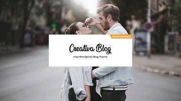 Header Image Option | Creativa Blog WordPress Theme