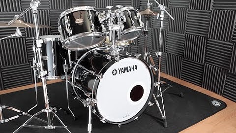 New Yamaha Recording Custom (2016) kit demo