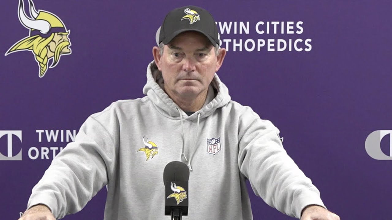 Mike Zimmer on Sam Darnold's Play, Defense's Steady Improvement, Addressing Offensive Struggles