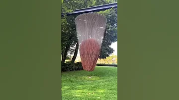 Massive wind chime by artist Etienne Krähenbühl
