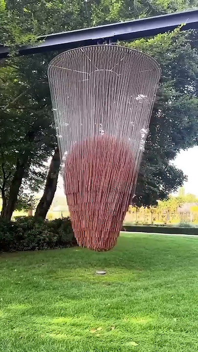Massive wind chime by artist Etienne Krähenbühl