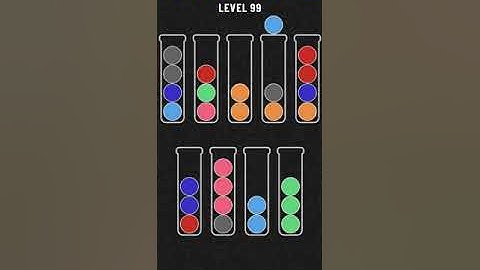 Ball Sort Puzzle level 99