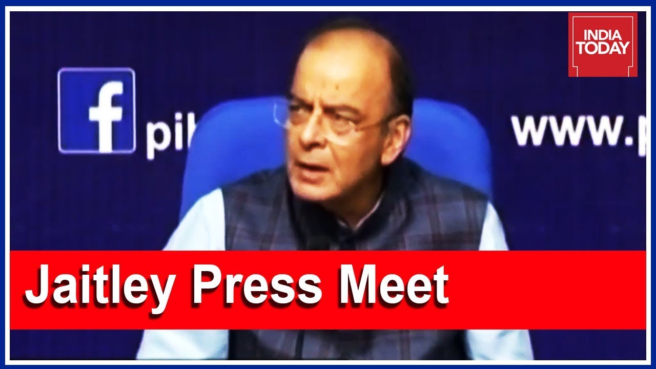 Arun Jaitley Press Meet On SC Verdict On Aadhaar Card; Calls The Verdict Historic