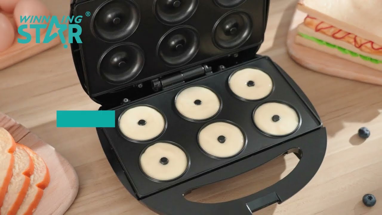 ST-9367/ST-9318/ST-9306-6 WINNING Sandwich Maker Donut Machine