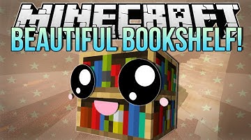 BEAUTIFUL BOOKSHELF | Minecraft: Hide N Seek Minigame!