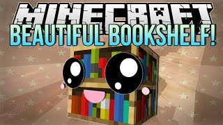 BEAUTIFUL BOOKSHELF | Minecraft: Hide N Seek Minigame!