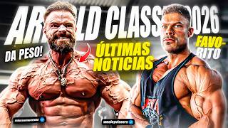 PESAJE CLASSIC PHYSIQUE ARNOLD CLASSIC UK 2026 COMPLETO
