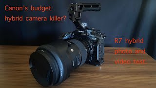 Canon R7 for hybrid photo & video shooters | Canon's budget hybrid camera killer!