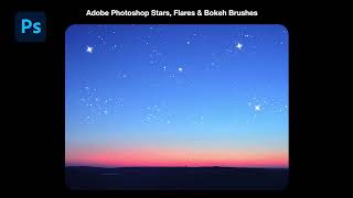 Stars, Flares & Bokeh Photoshop Brushes