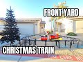 HOW TO BUILD A CHRISTMAS TRAIN IN YOUR FRONT YARD