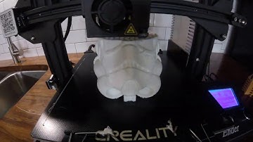 Stormtrooper 3D Print Timelapse (Ender 3)