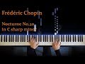 Chopin- Nocturne in C Sharp Minor No.20 Op.posth | J Piano