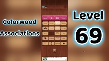Colorwood Associations Level 69 Answers 🧩✨ | Go Answer