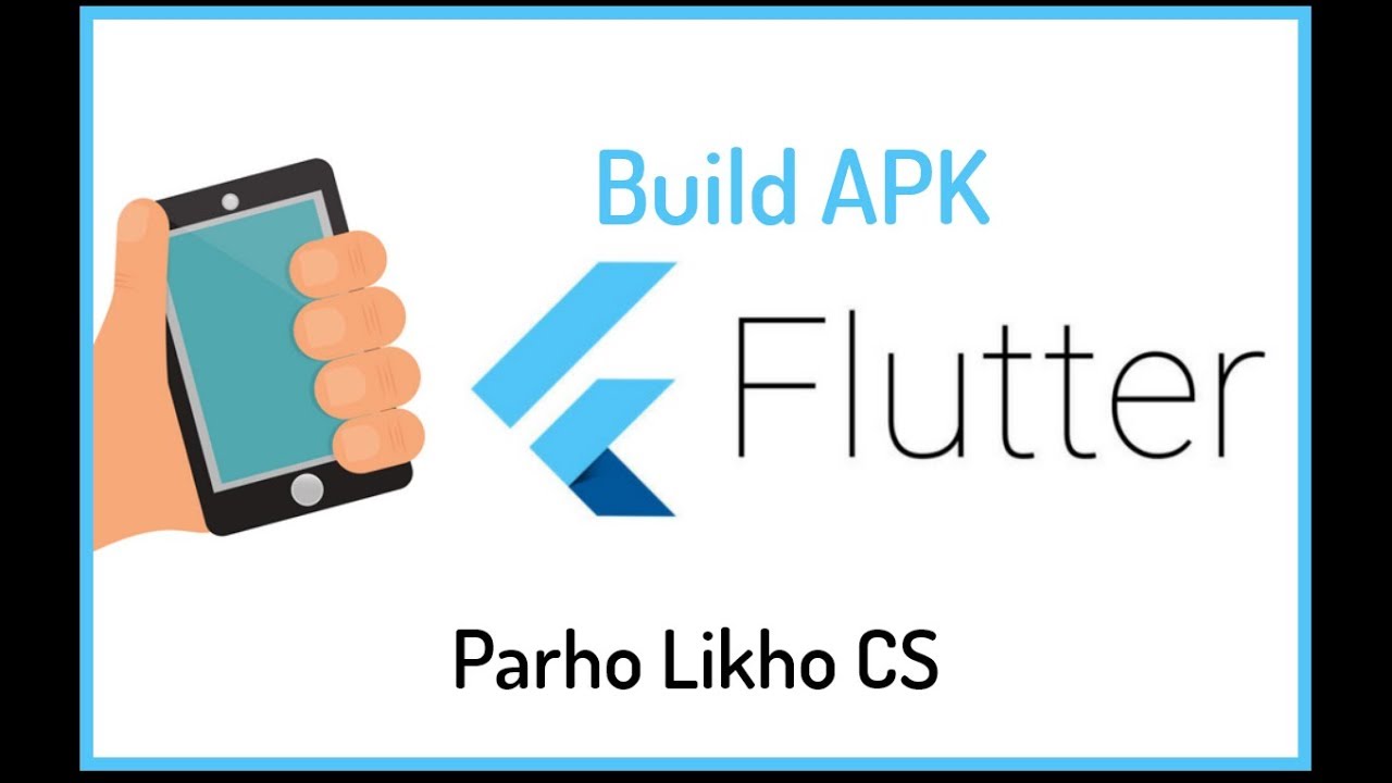 build flutter apk in android studio