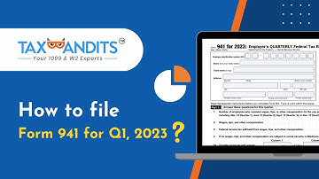 How To File Form 941 For The 2023 Tax Year