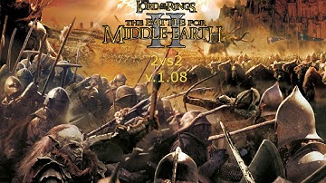 #1 Videocast BFME2 patch 1.08 2vs2 |Turgon & Luige vs dU|Random & [RECON]Xelenos|