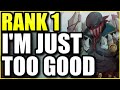 Crushing high ELO players without even trying... (RANK 1 PYKE)