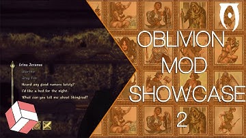 Oblivion Mod Showcase - New Title & Loading Screens | Realistic Player Dialogue. (29/09/2017)