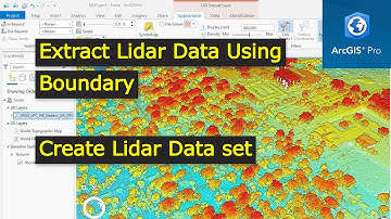 How To Extract and Create Lidar Data Set in ArcGIS Pro