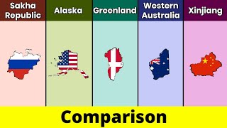 Sakha Republic vs Western Australia vs Greenland vs Alaska vs Xinjiang | Comparison | Data Duck 2.o