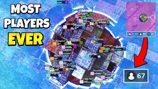 Most Players EVER in Final Storm Circle during Fall Skirmish | Fortnite Daily Funny Moments Ep.237 screenshot 1