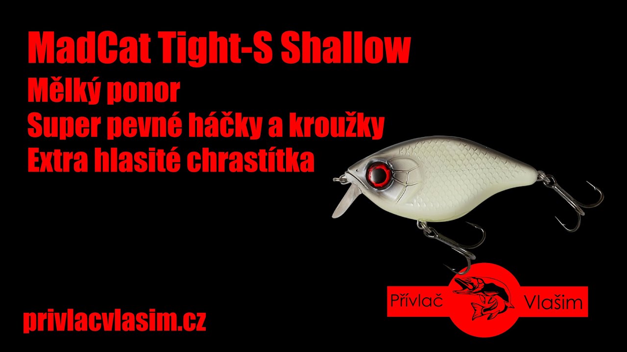 MadCat Tight S Shallow 12cm 65G Glow In The Dark