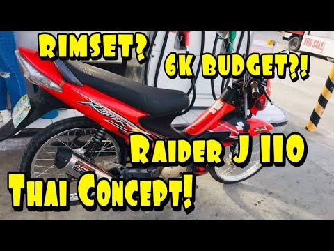 Thai Concept on process for Raider J 110| Budget Meal Rimset| Thai Look ...