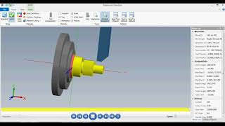 CNC lathe threading toolpath using SolidWorks