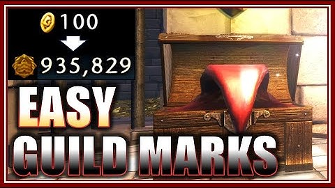 How to EASILY get 935,000 Guild Marks for just 100 Gold! - Neverwinter M29