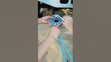 How to use the winch with ARB Snatch Block??
