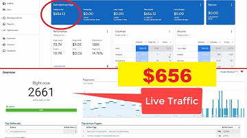 Adsense Estimated Earnings With Google Analytics Traffic Live  | Android Talk