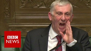 Deputy speaker's fury at SNP Brexit singing - BBC News