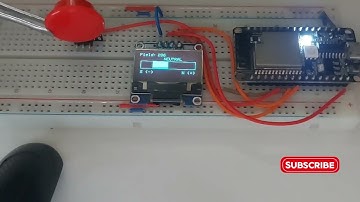 ESP32C3 Hall sensor magnetic field visualization