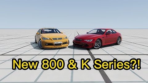 BeamNG Drive Update 0.28! NEW Refreshed ETK K Series and 800 Series!