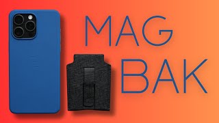 This Case Sticks ANYWHERE!! - Magbak Case and Wallet for iPhone 15 Pro Max