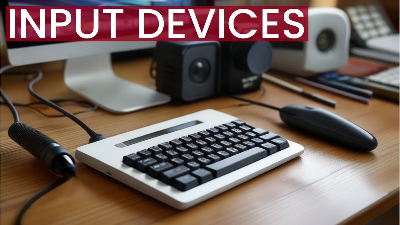 Input devices of computer and its types - YouTube