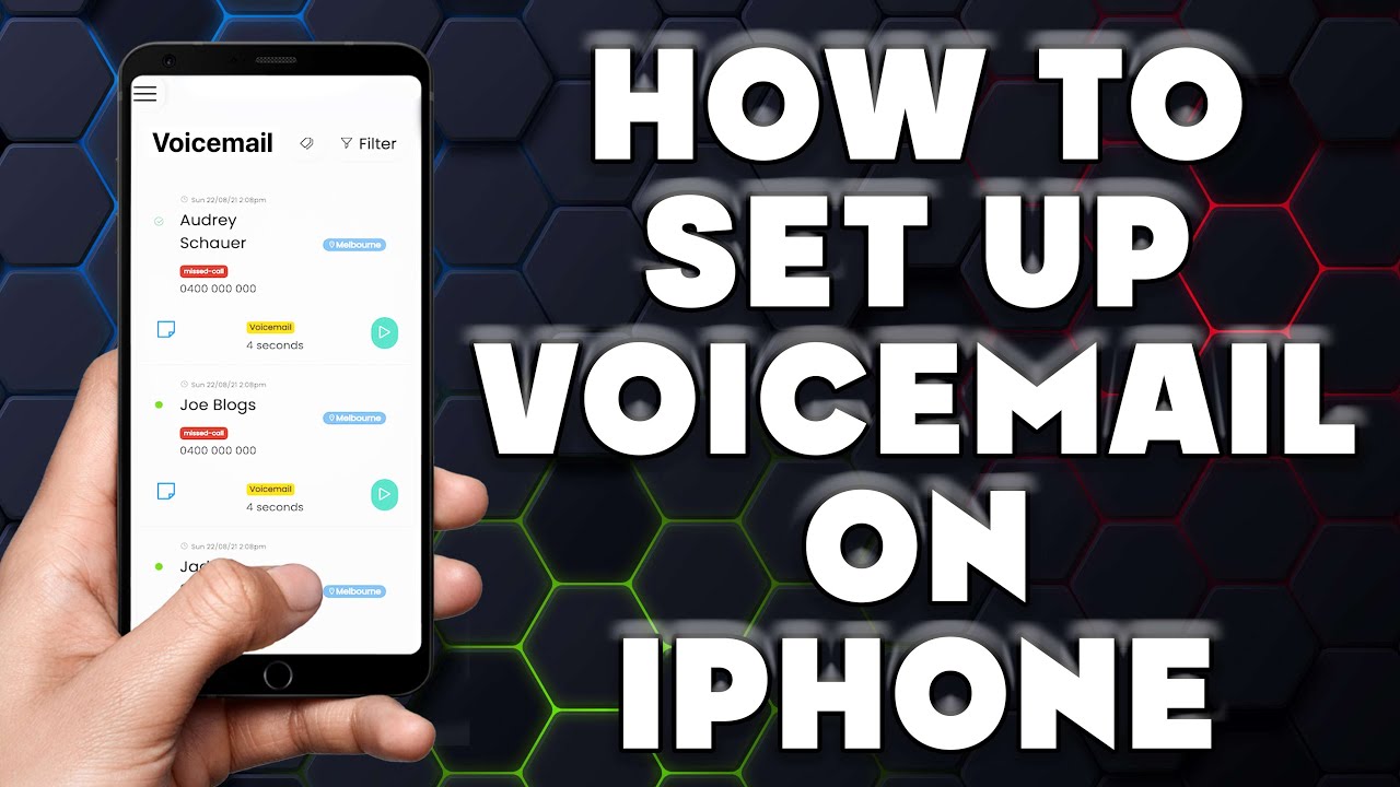 How To Setup Voicemail On Iphone Iphone Voicemail Not Working YouTube